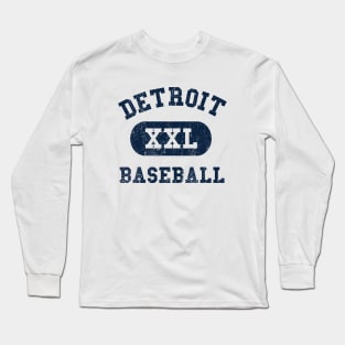 Detroit Baseball Long Sleeve T-Shirt